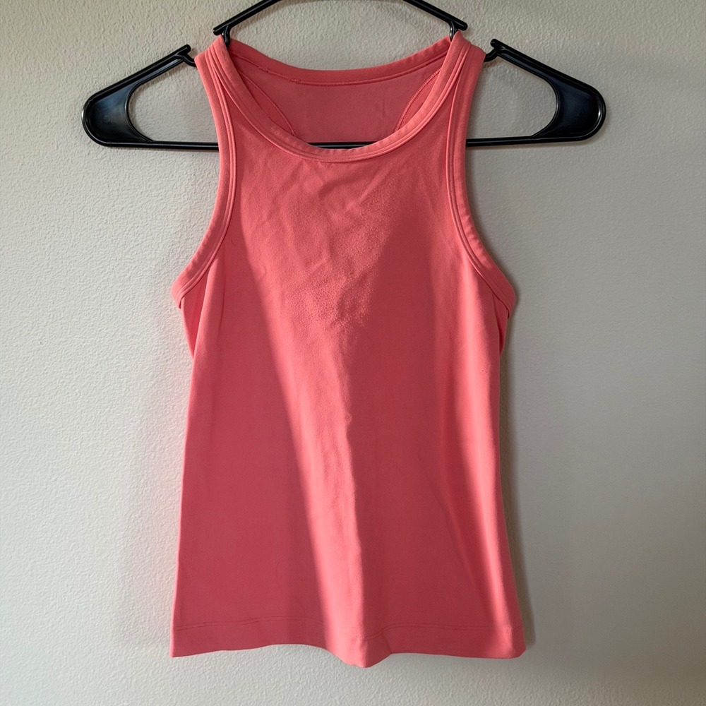 Lululemon Racerback Tank Top Pink 4